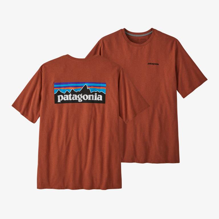 Responsibili-Tee® Patagonia P-6 Logo Responsibili-Â® Hombre Coral | JszbILm6