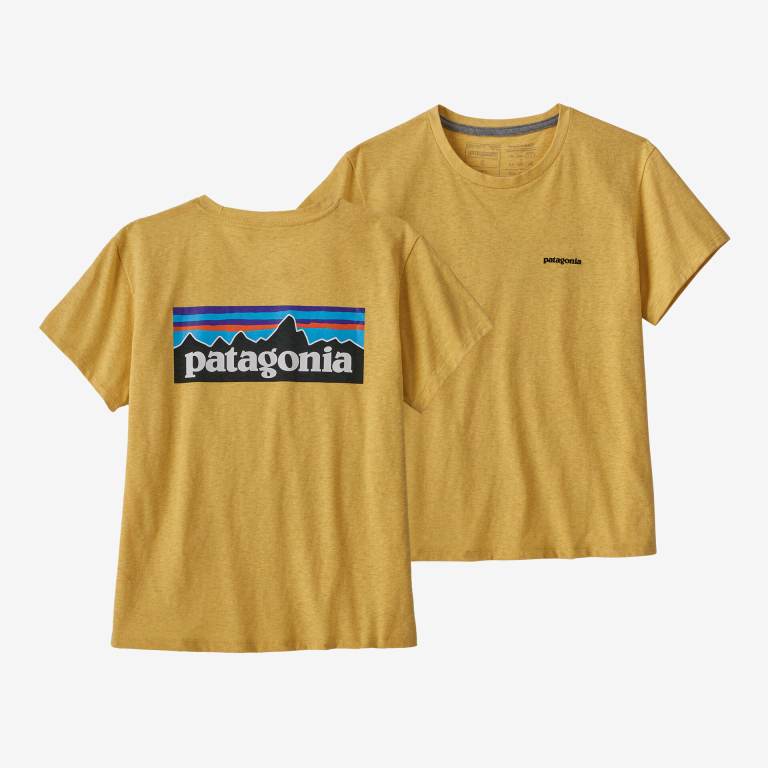 Responsibili-Tee® Patagonia P-6 Logo Responsibili-Â® Mujer Amarillos | K9es9a9I