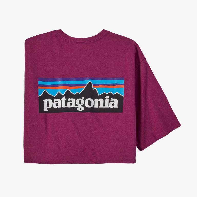 Responsibili-Tee® Patagonia P-6 Logo Responsibili-Â® Hombre Rosas | L0xD4MtZ