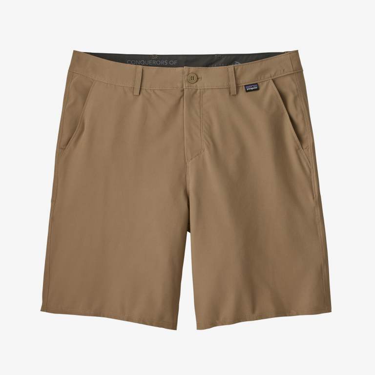 Shorts De Playa Patagonia Hydropeak Híbrido Walk Surf - 19" Hombre Kaki | fRpSPZKV