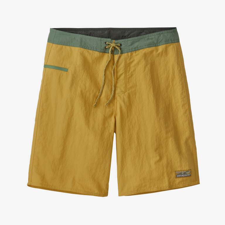 Shorts De Playa Patagonia WavefarerÂ® - 19" Hombre Amarillos | 0ZukjkZ0