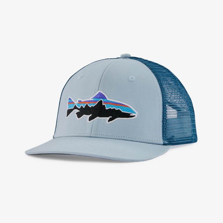 Sombreros Patagonia Fitz Roy Trout Trucker Unisex Azules | X9EL0wHS