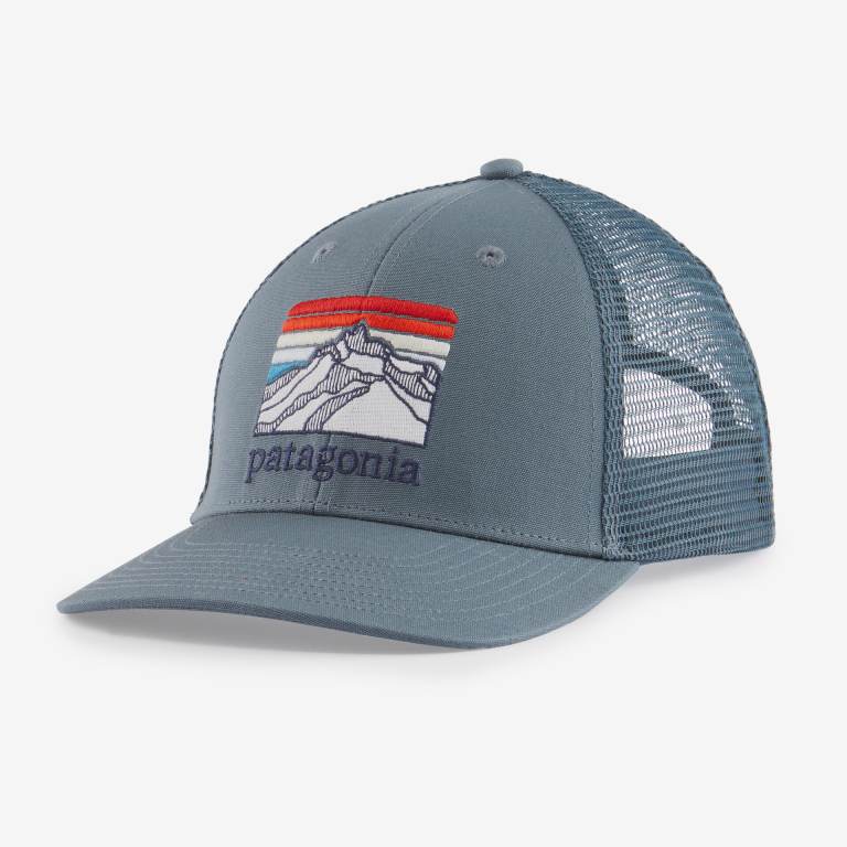 Sombreros Patagonia Line Logo Ridge LoPro Trucker Unisex Grises | xADHahex