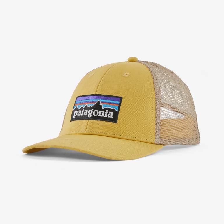 Sombreros Patagonia P-6 Logo LoPro Trucker Unisex Amarillos | eSlA8gcI