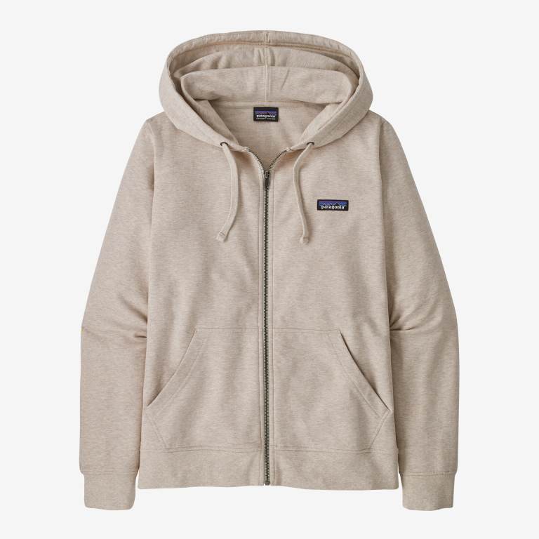 Sudadera Con Capucha Patagonia Ahnya Full-Zip Mujer Blancos | isrTxUTI