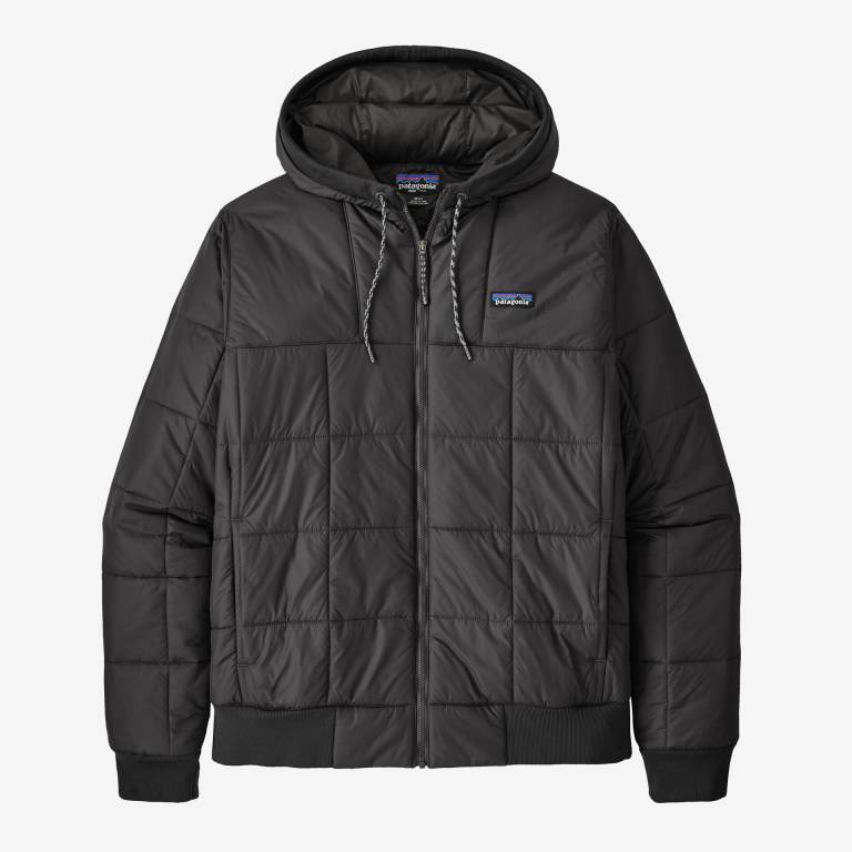 Sudadera Con Capucha Patagonia Box Acolchado Windproof Hombre Negros | 5fTUeOTL