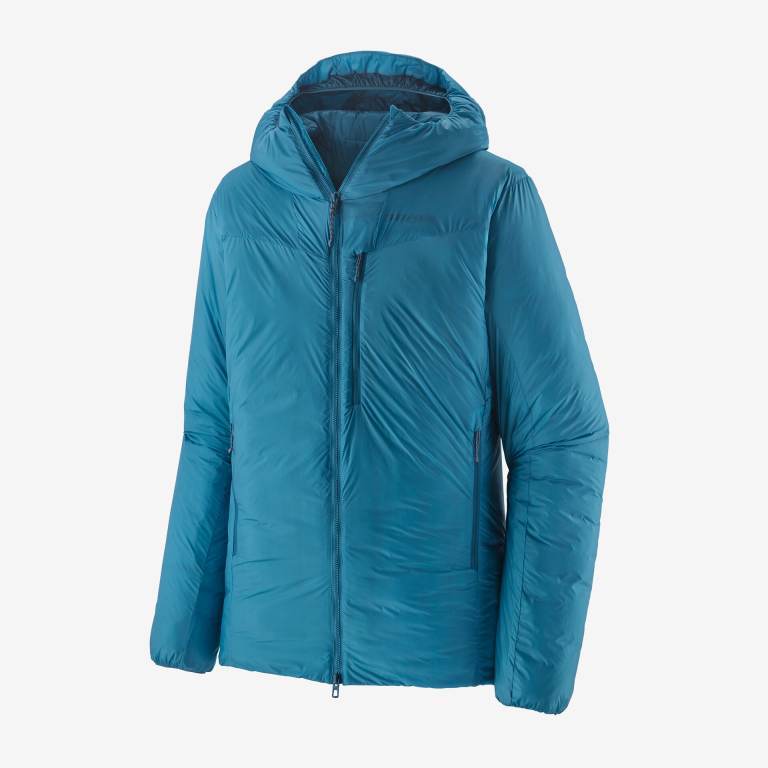 Sudadera Con Capucha Patagonia DAS Light Belay Hombre Azules | 6Y66rqrQ