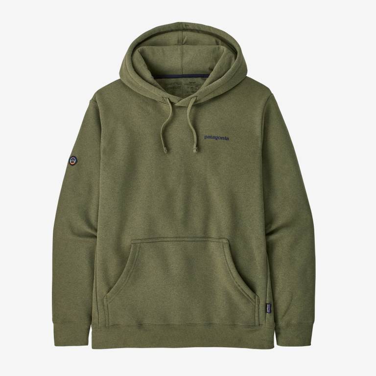 Sudadera Con Capucha Patagonia Fitz Roy Icon Uprisal Unisex Verdes | NlCNnSID