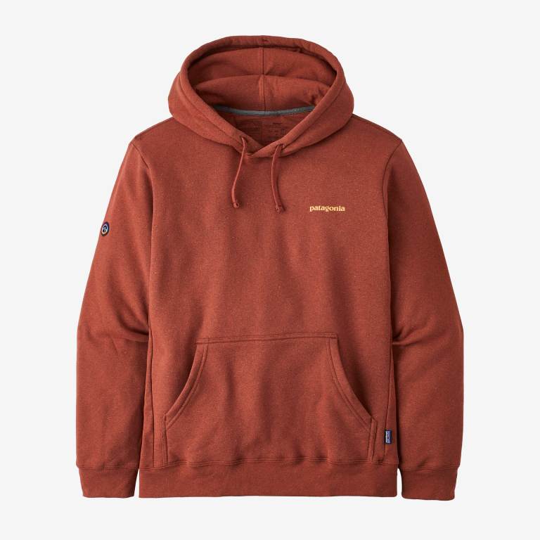 Sudadera Con Capucha Patagonia Fitz Roy Icon Uprisal Unisex Marrom | Tc7zrHyI