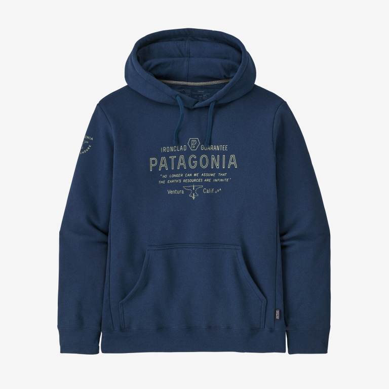 Sudadera Con Capucha Patagonia Forge Mark Uprisal Unisex Azules | 5Qf13etQ