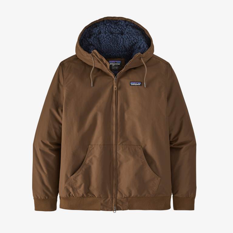 Sudadera Con Capucha Patagonia Forro Isthmus Hombre Marrom | XiMUYsTO