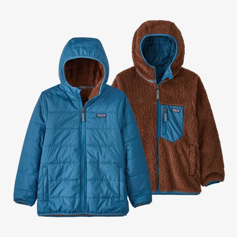 Sudadera Con Capucha Patagonia Kids' Reversible Ready Freddy Niños Azules | 8aNPV3al