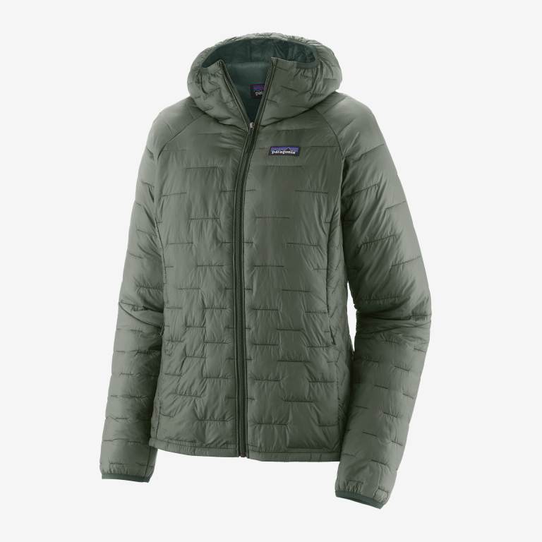 Sudadera Con Capucha Patagonia Micro PuffÂ® Insulated Mujer Verdes | EAvCWvN0