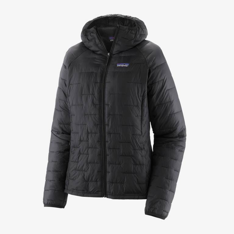 Sudadera Con Capucha Patagonia Micro PuffÂ® Insulated Mujer Negros | h4rRIXbN