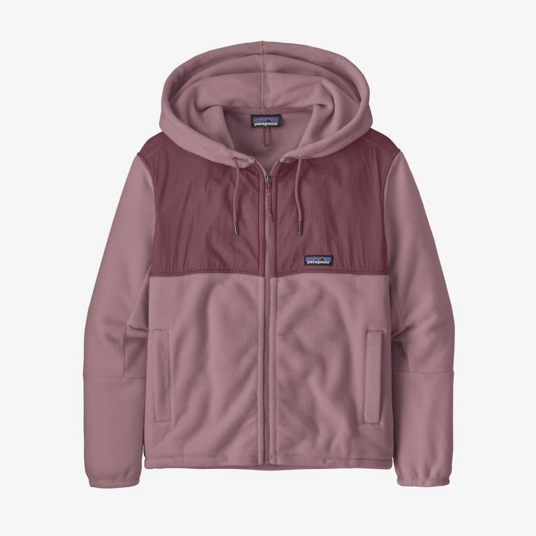 Sudadera Con Capucha Patagonia Microdini Mujer Morados | 7vi7TIUZ