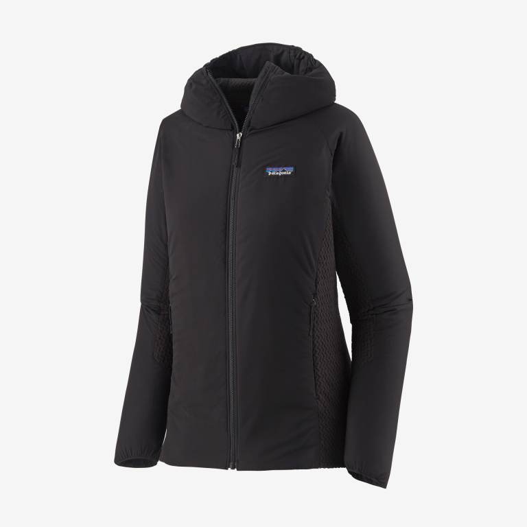 Sudadera Con Capucha Patagonia Nano-AirÂ® Light Híbrido Insulated Mujer Negros | B5qlZyhi