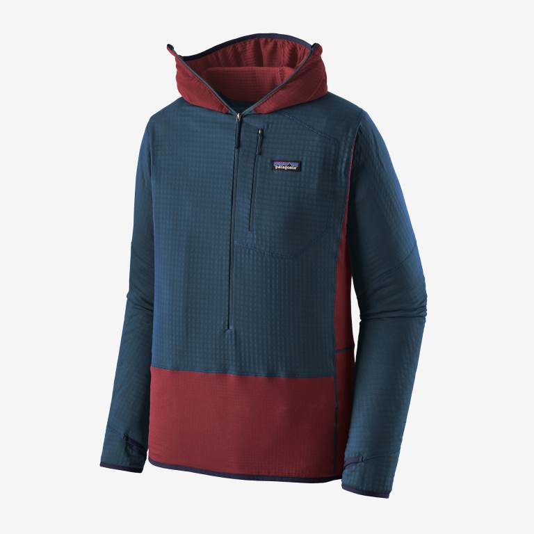 Sudadera Con Capucha Patagonia R1Â® Hombre Azules | sbnW3aSd