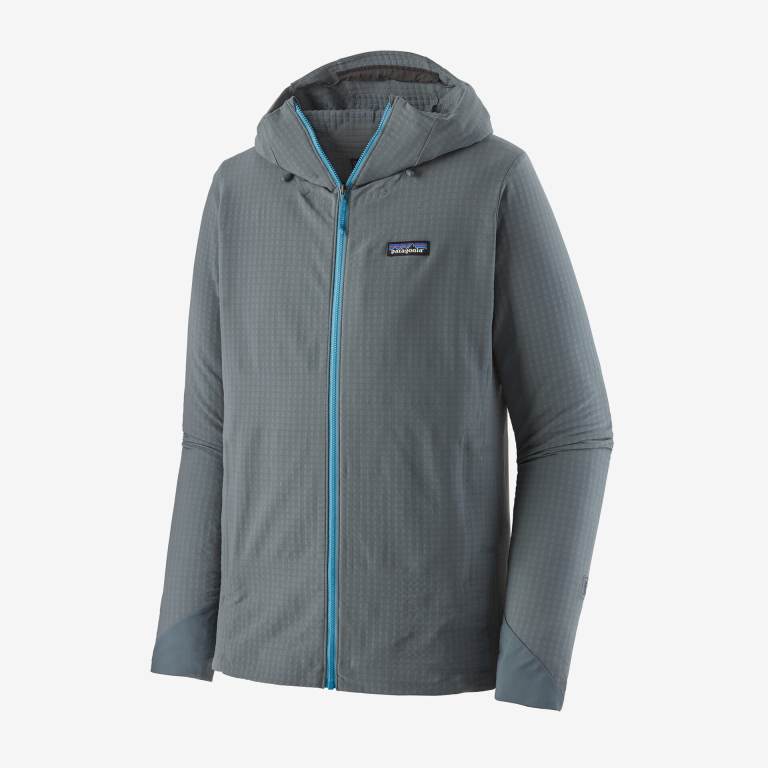 Sudadera Con Capucha Patagonia R1Â® TechFace Hombre Grises | rHIWkMNv