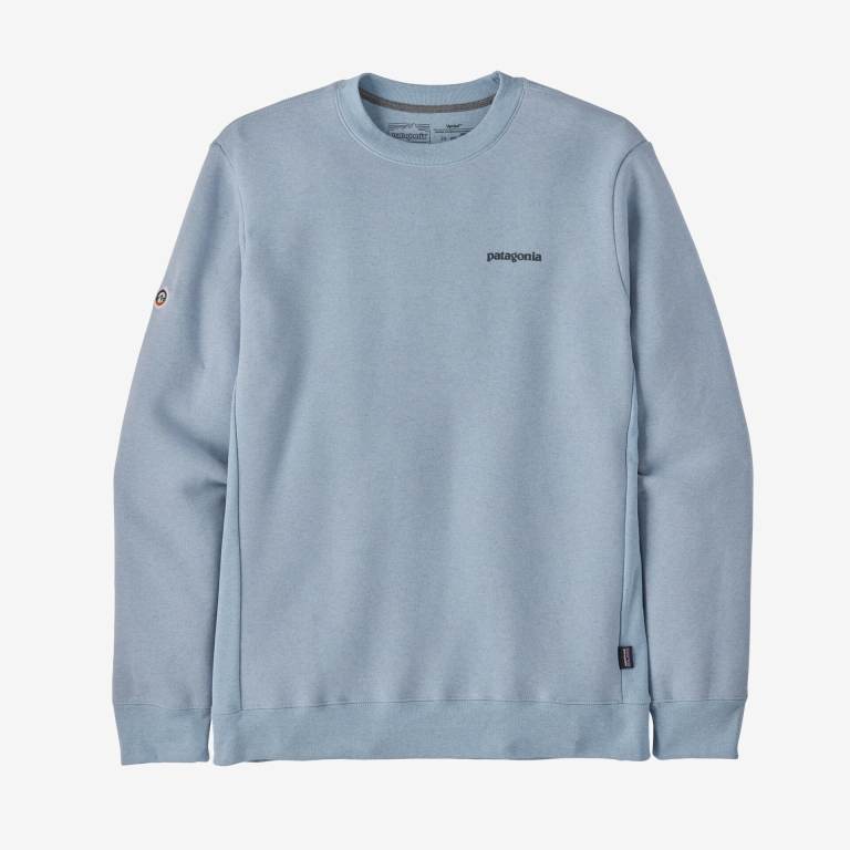 Sudaderas Patagonia Fitz Roy Icon Uprisal Crewneck Unisex Azules | MJDjMiTa