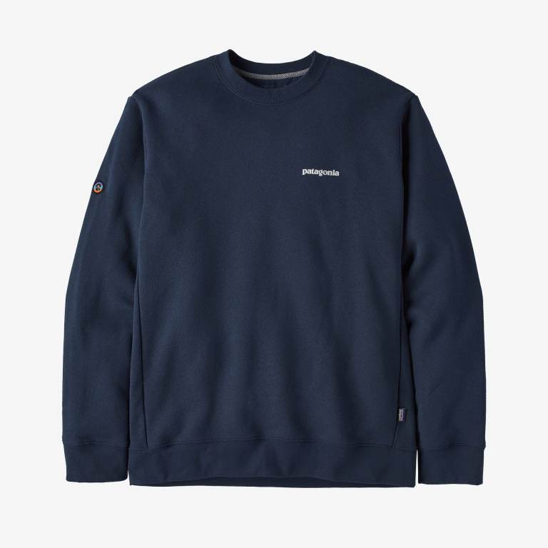 Sudaderas Patagonia Fitz Roy Icon Uprisal Crewneck Unisex Azul Marino | aRBUxxgW