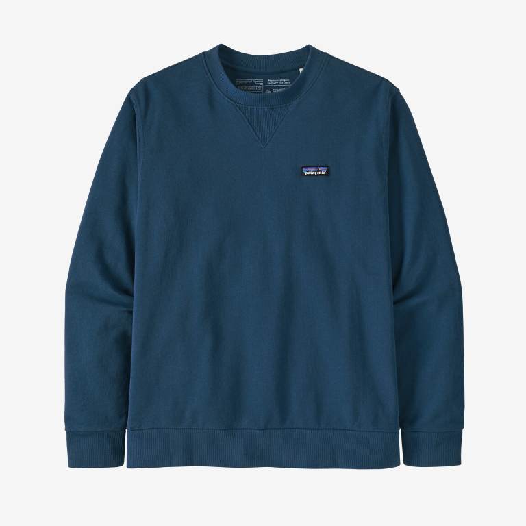 Sudaderas Patagonia Regenerative Organic Certifiedâ„¢ Algodon Crewneck Unisex Azules | rwHYBUUl