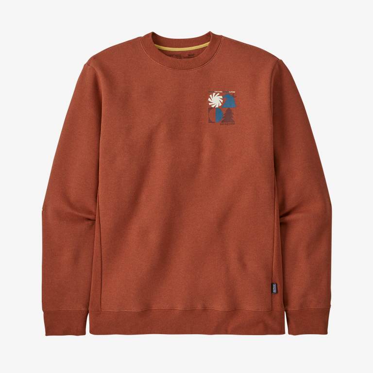 Sudaderas Patagonia Spirited Seasons Uprisal Crewneck Unisex Coral | y0YrsPSr