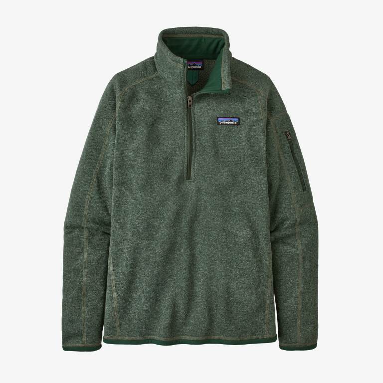 Suéteres De Lana Patagonia Better Â® 1/4-Zip Mujer Verdes | 4Qm0n9E6