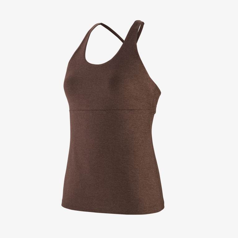 Tank Top Patagonia Mibra Climbing Mujer Marrom | 3CfrRU6b