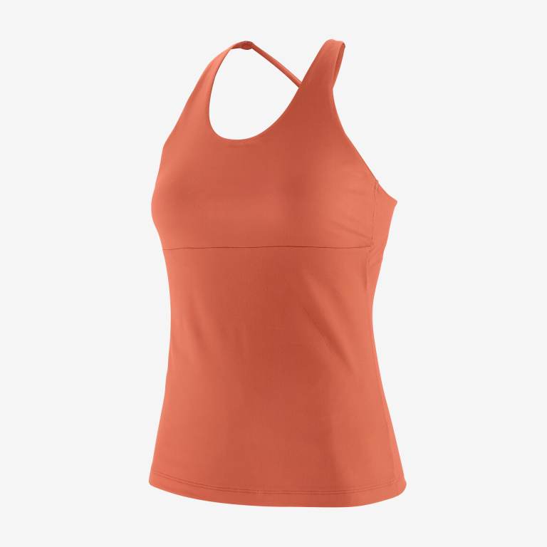 Tank Top Patagonia Mibra Climbing Mujer Coral | Rlw455r7