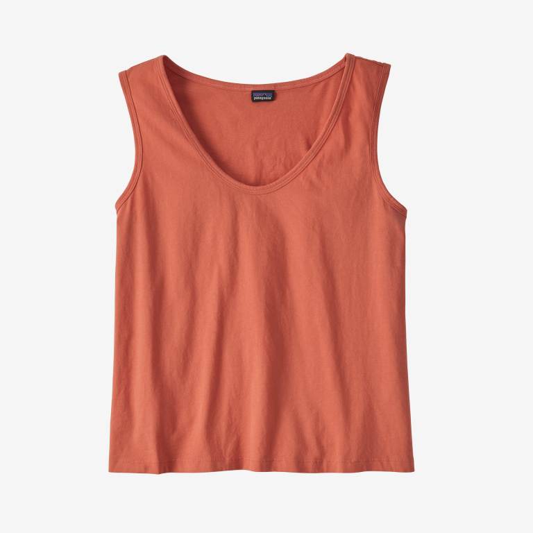 Tank Top Patagonia Regenerative Organic Certifiedâ„¢ Algodon Mujer Coral | 2f2rWnAe