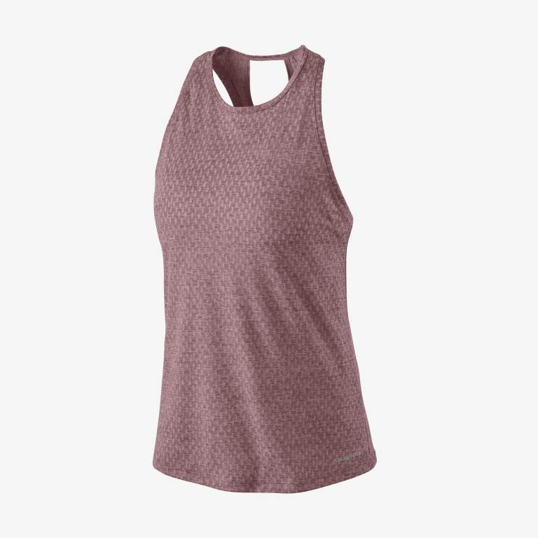 Tank Top Patagonia Ridge Flow Correr Mujer Morados | BeHmfoXG