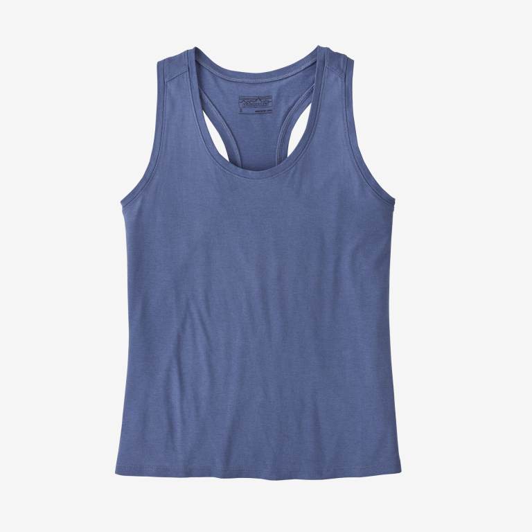 Tank Top Patagonia Side Current Upcycled Mujer Azules | 6x1JGW8b