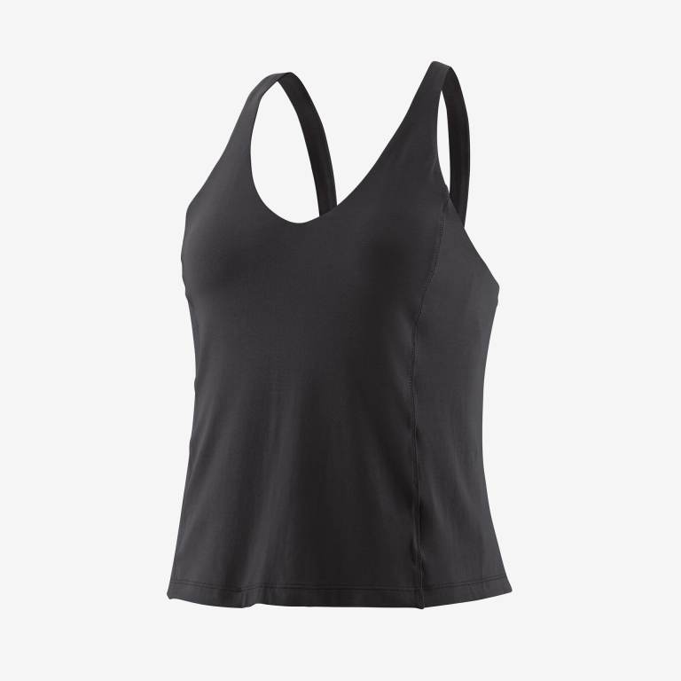 Tank Top Patagonia Tadra Climbing Mujer Negros | yAVowhOw